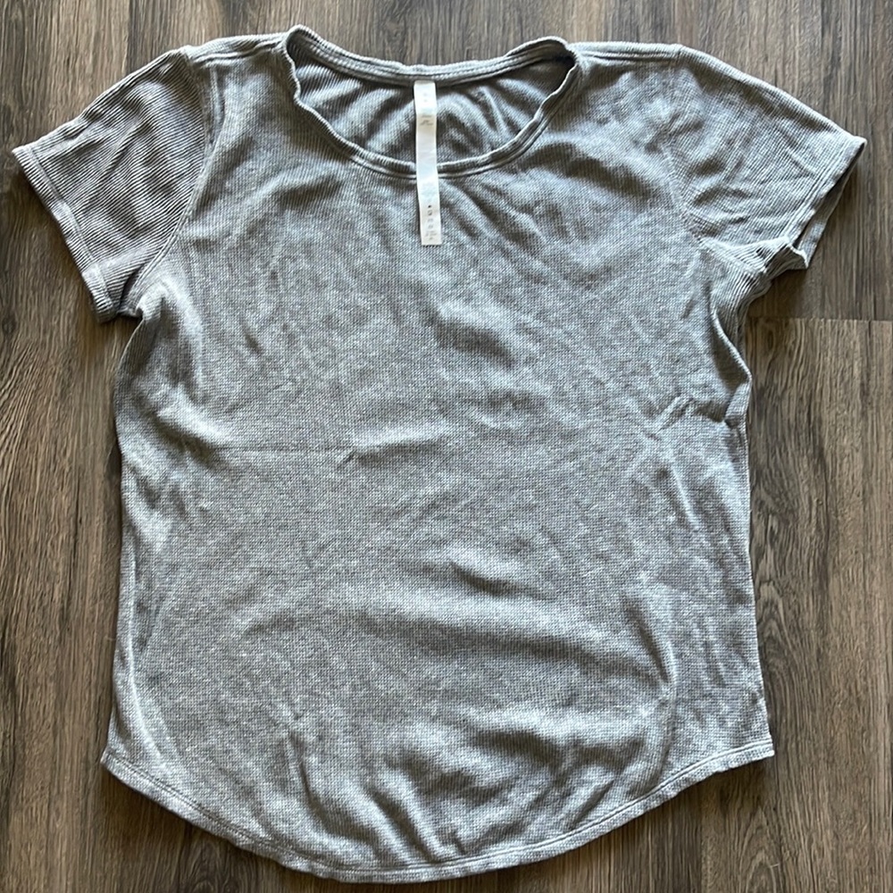 Lululemon Love Crew Ill *waffle* shirt